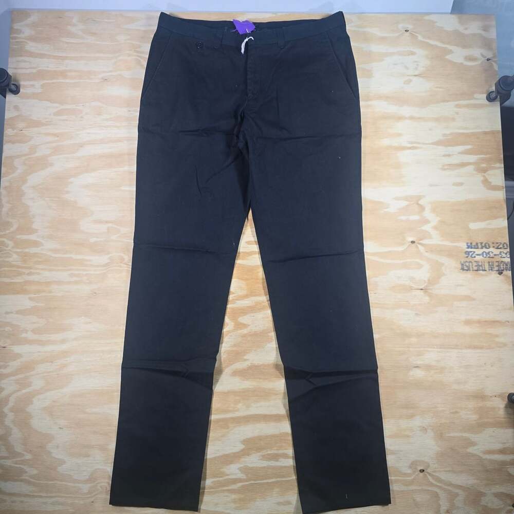 Versace Collection Dress Pants Size 54 Black Cotton Trousers